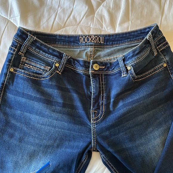 Rock & roll denim MID RISE EXTRA STRETCH BOOTCUT RIDING JEANS - Picture 3 of 8